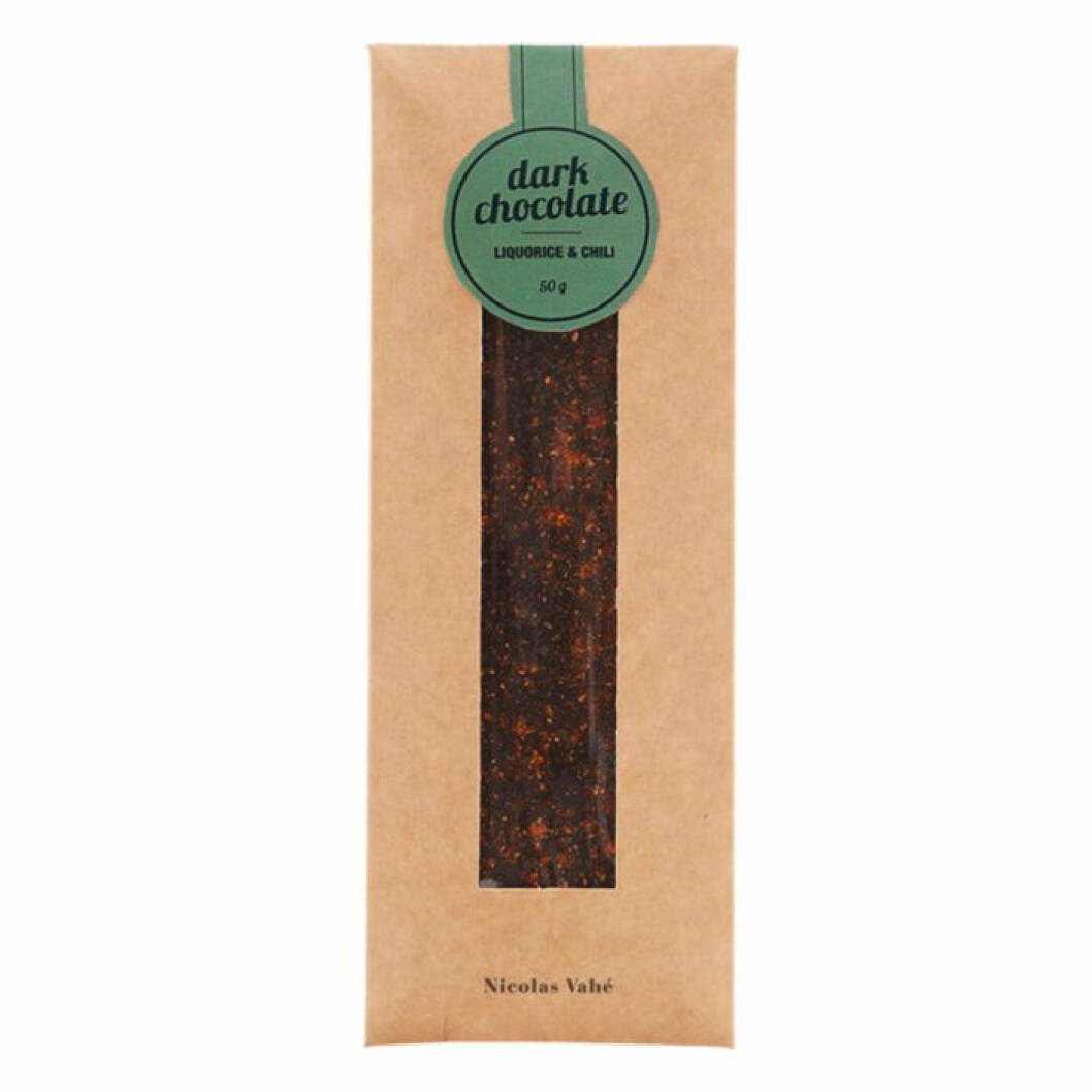 Choklad med lakrits och chili