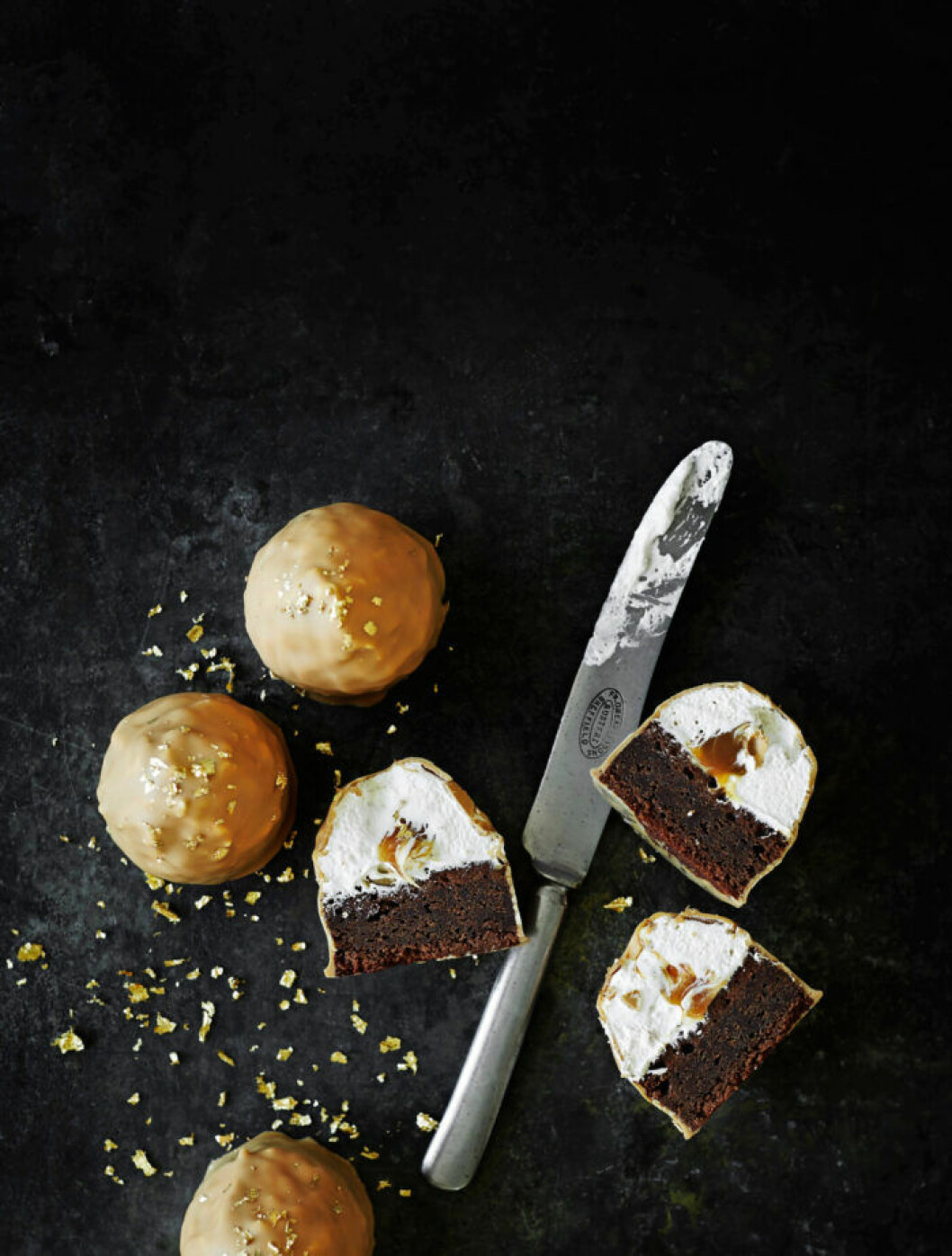 Chokladbakelser med kaffe. Recept på chokladbakelser med kaffe