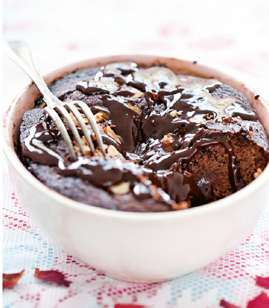 Kladdig chokladkaka. Foto: Lisa Björner