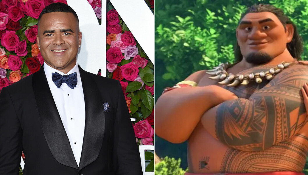 Christopher Jackson som Chief Tui's sångröst i Vaiana (2016):
