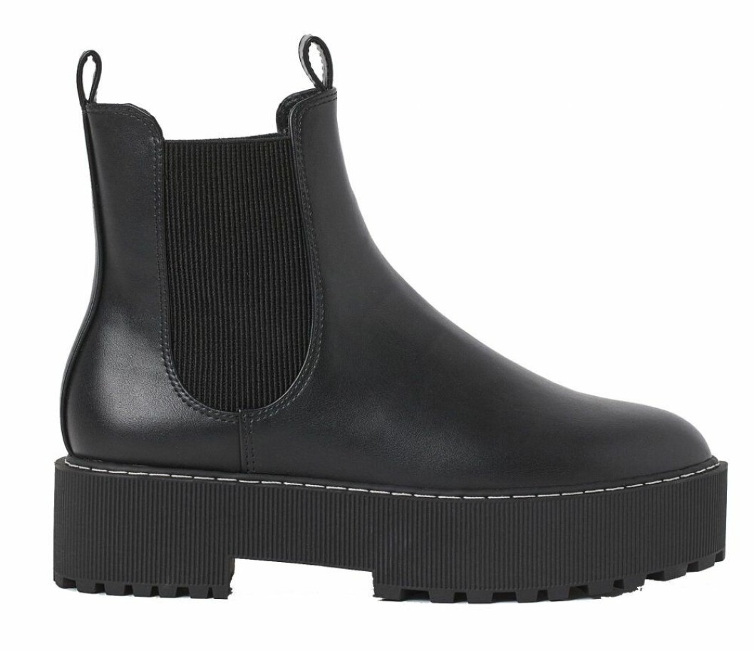 Chunky boots med lågt skaft från H&M