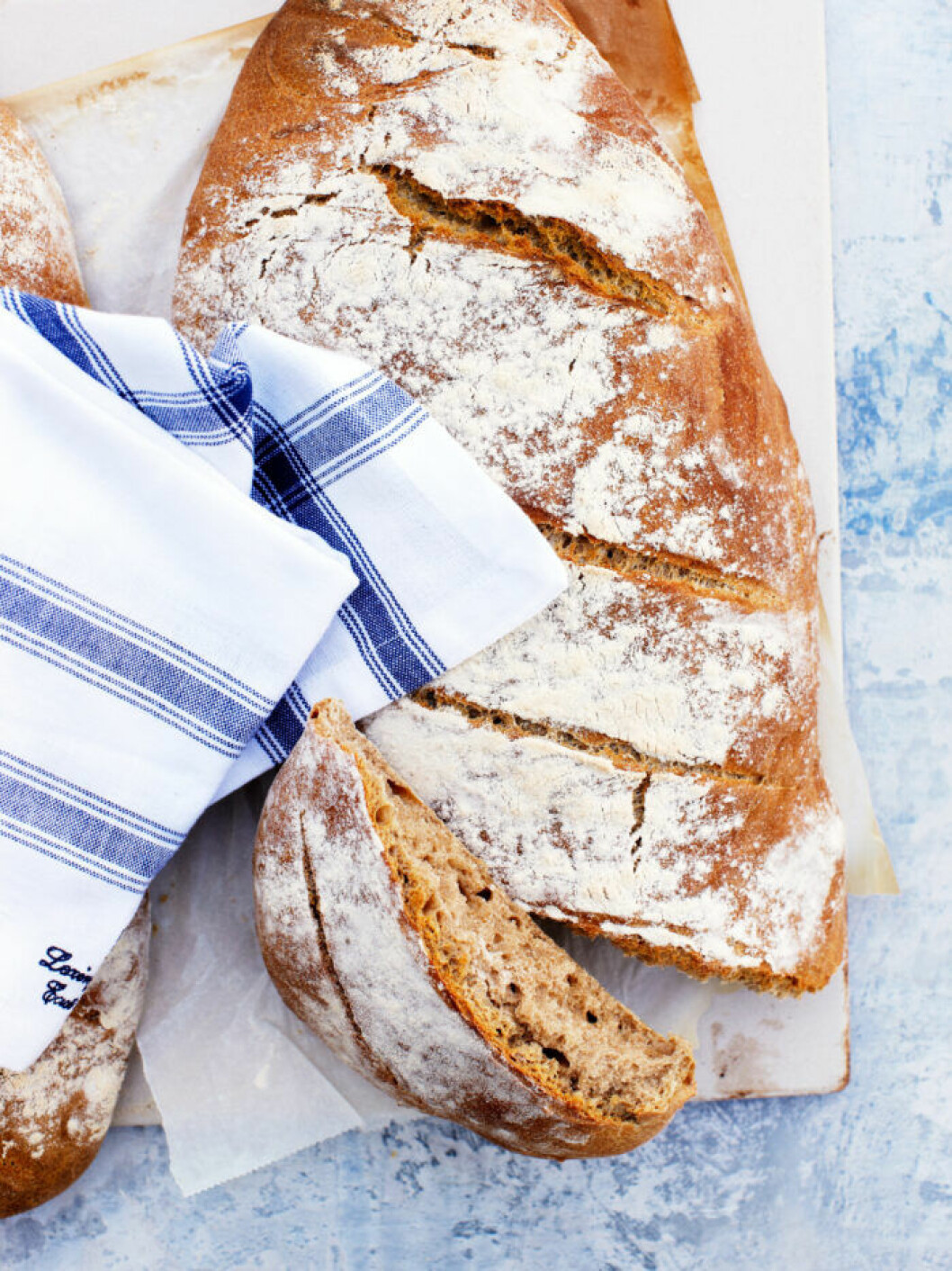 Klassisk ciabatta med dinkel. Recept på klassisk ciabatta med dinkel