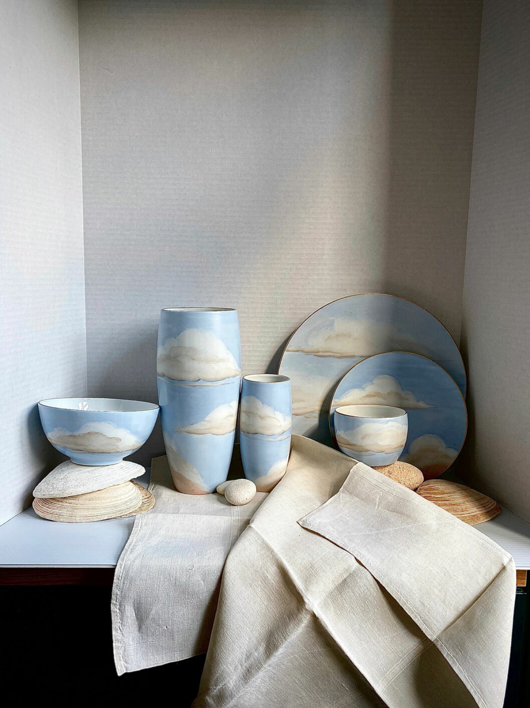 Inredningsnyheter aw 2020 Ciels bleus Marie Daage
