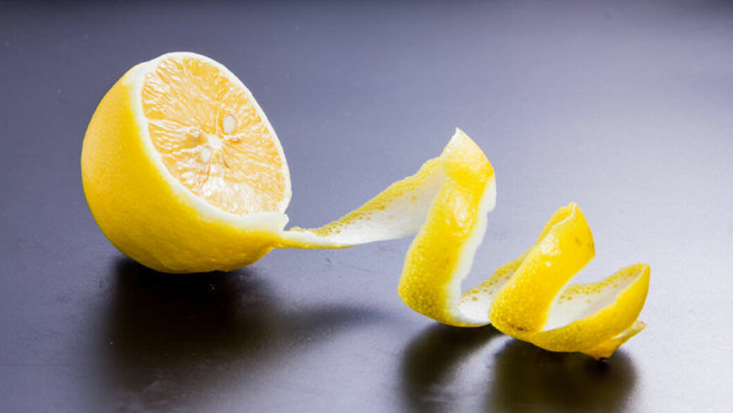 Citronskal innehåller mycket nyttigheter. Foto: IBL Citronskal innehåller mycket nyttigheter. Foto: IBL