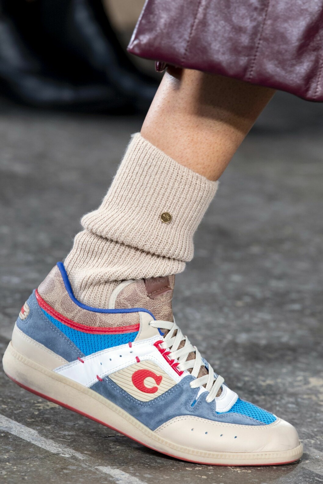 Coach. Retro sneaker