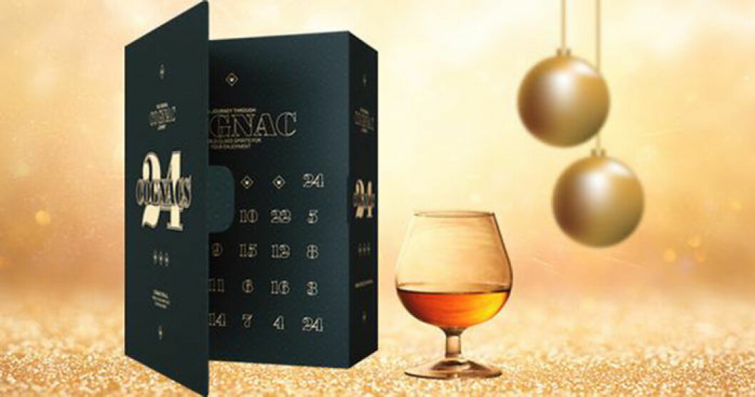 Cognacskalender från 24 Cognac, 749 kr. Cognacskalender från 24 Cognac, 749 kr.
