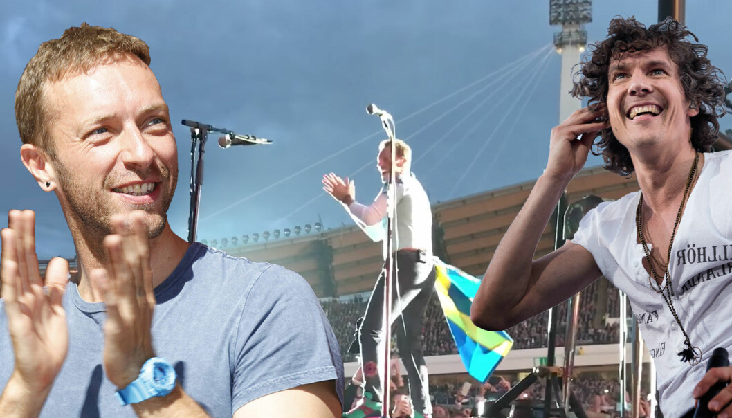 Coldplay spelar Håkan Hellström på Ullevi och publiken älskar det