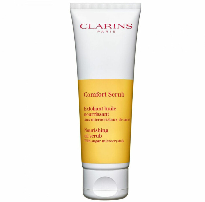 Comfort nourishing oil scrub, Clarins är en av årets bästa ansiktspeeling med korn. Klicka på bilden och kom direkt till peelingen. Comfort nourishing oil scrub, Clarins ansiktsskrubb med korn bästa