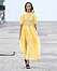 Cecile Bahnsen ss-20 gul klänning