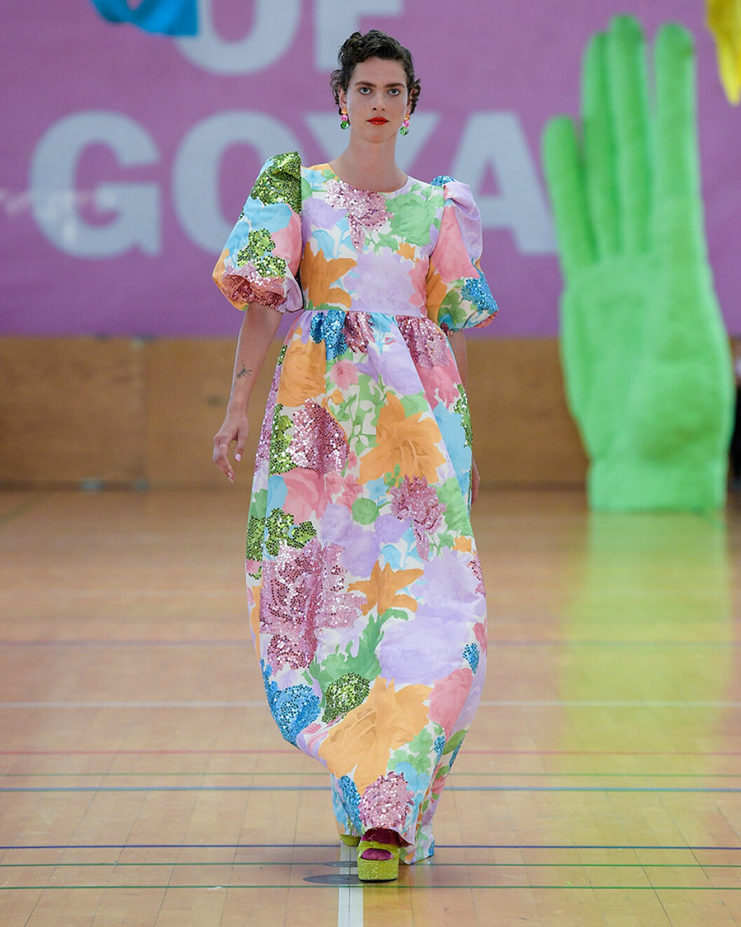 Stine Goya ss-20 blommig klänning