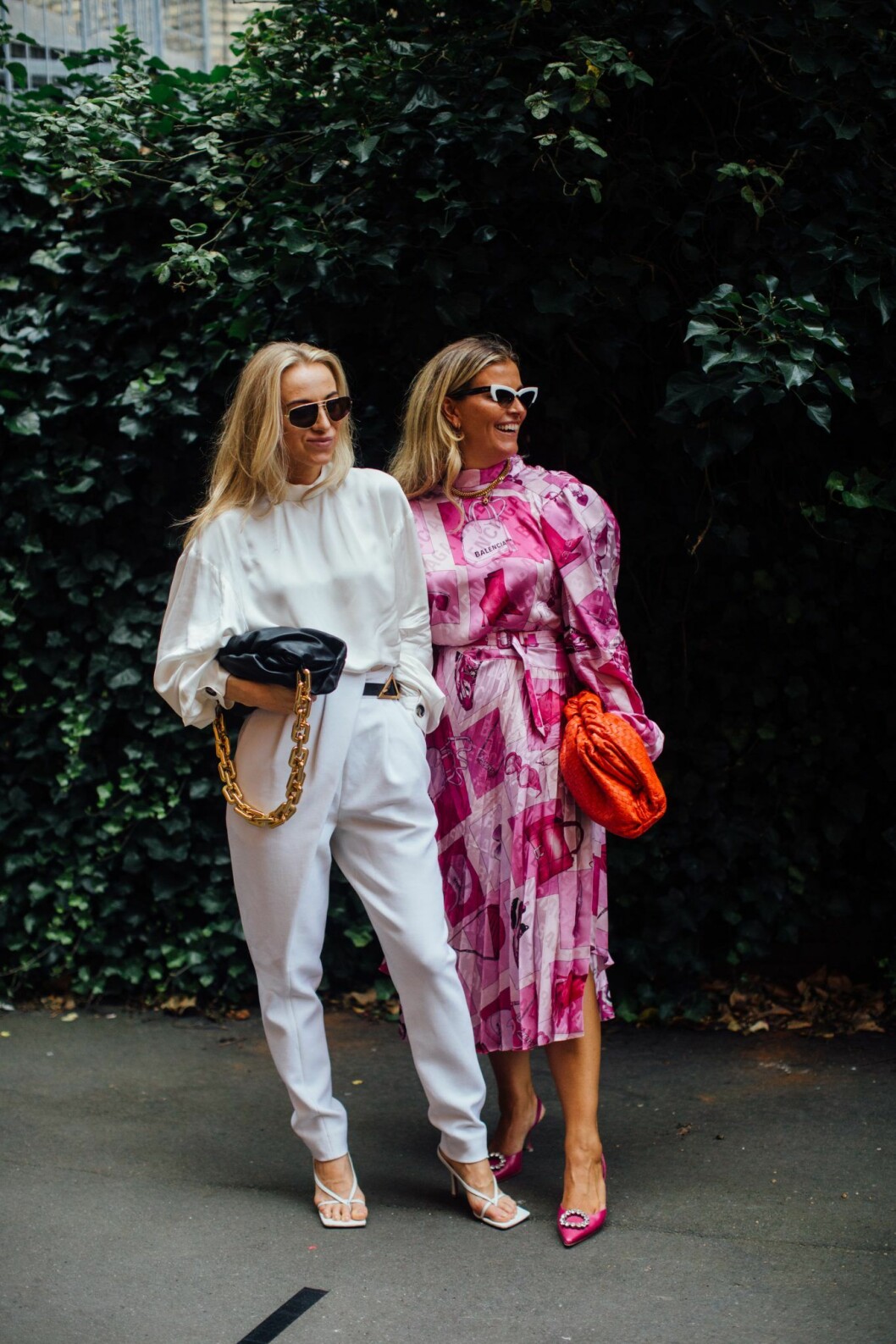 Streetstyle cph vit och rosa
