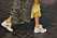 Trendspaning Fashion Week Köpenhamn, sneakers från Chanel i vit och gul.
