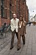Mörkbrun möter beige från Copenhagen Fashion Week steetstyle.
