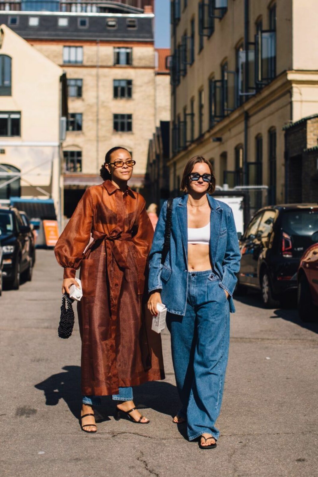 Testa att mixa jeans med jeans!