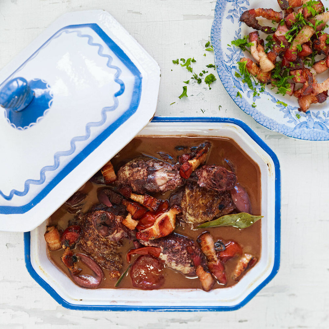 Coq au Vin. Coq au Vin.