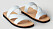 Sandaler med vita remmar från Cos.