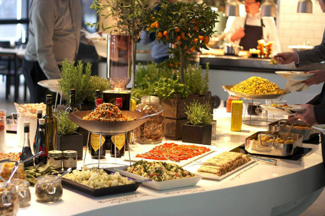 Brunch på Nordic Light Hotel. Brunch på Nordic Light Hotel.