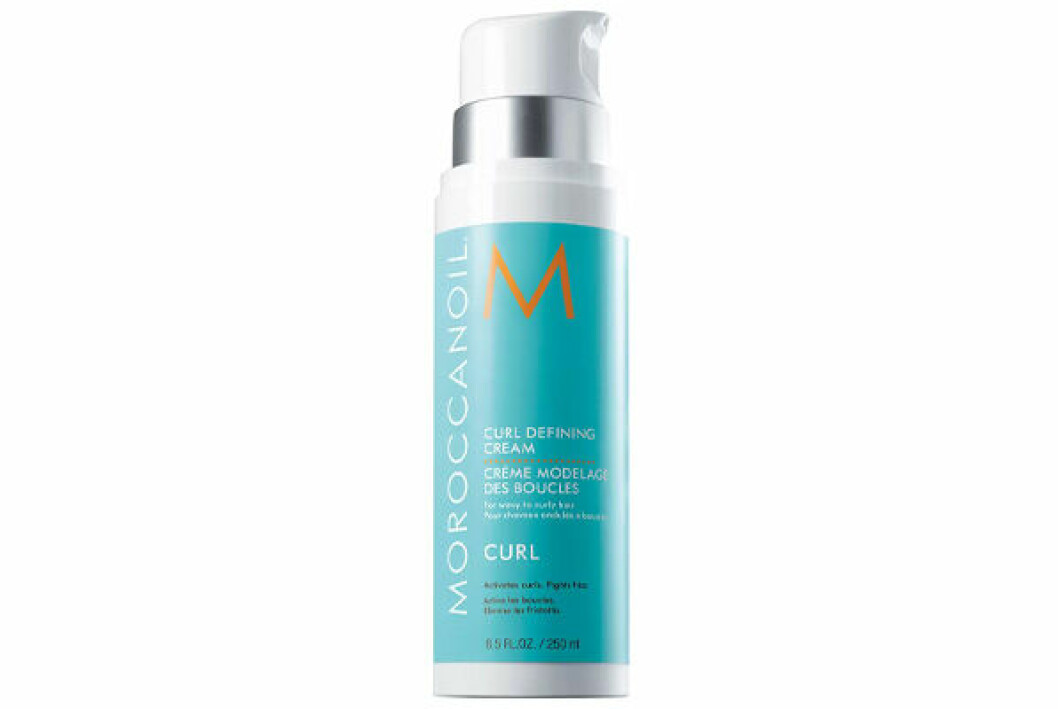 curl cream från moroccanoil för lockigt hår
