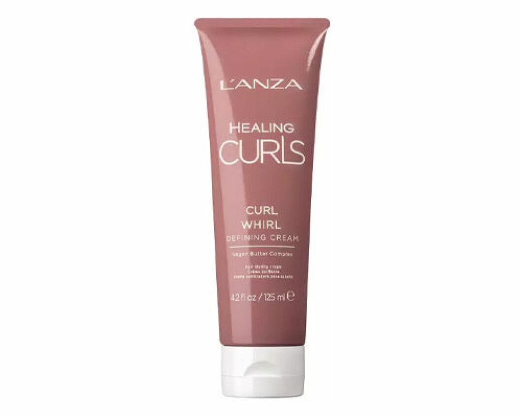 curl cream lanza trend lockigt uppklippt hår 2023