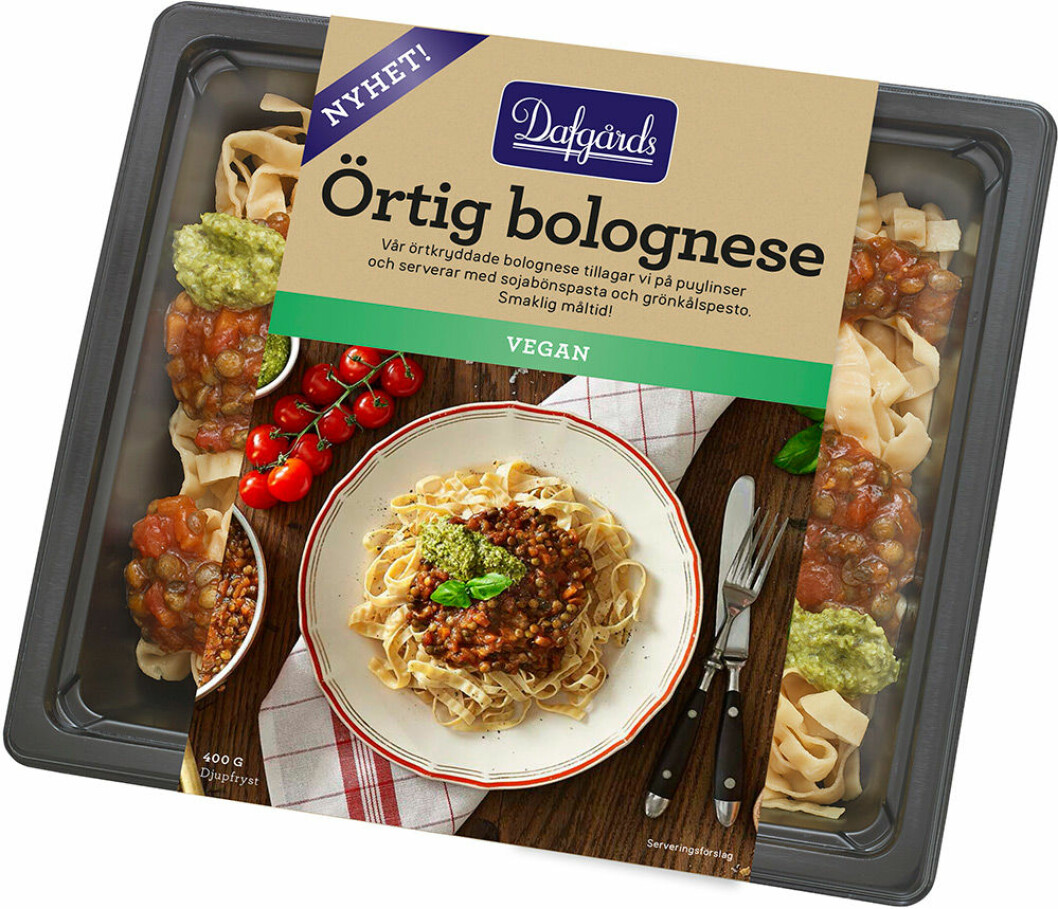Örtig bolognese.