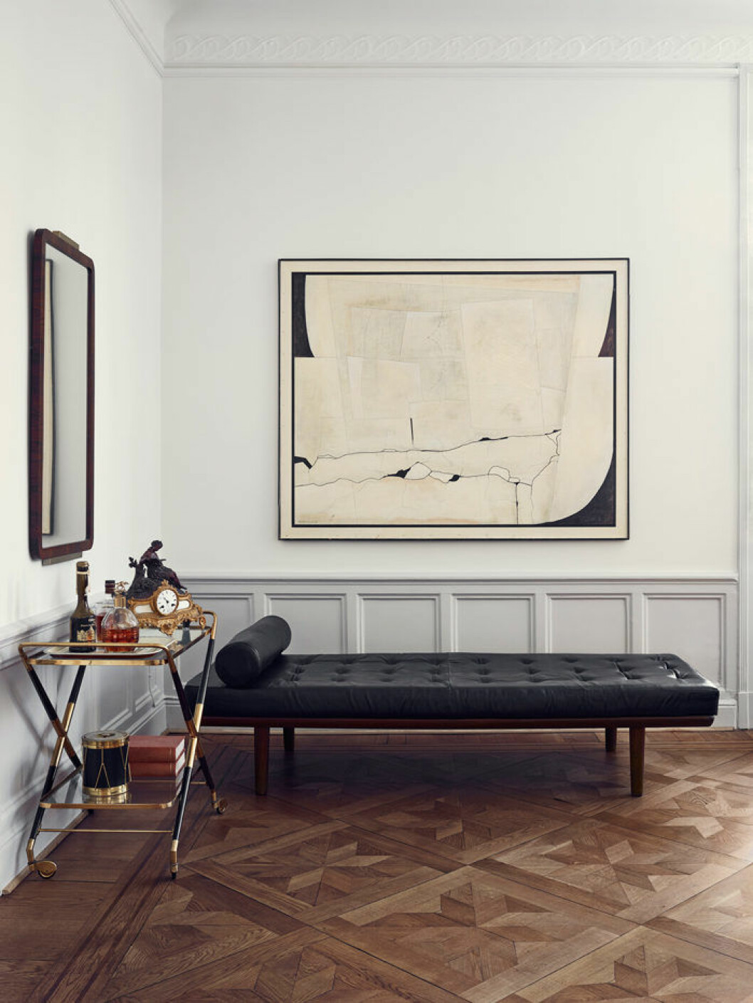 Foto: Idha Lindhag. Syns i reportaget <a href="https://www.elle.se/decoration/hemma-hos-stilrent-retro-med-italienska-klassiker/">”Stilrent retro med italienska klassiker”.</a> dagbadd-hans-j-werner-getama