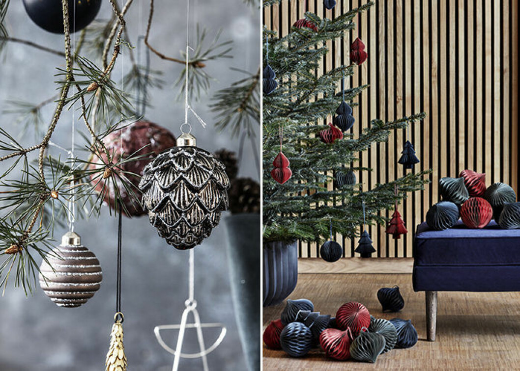Naturmaterial och inspiration från skogen är trendigt jul – här hos House Doctor och Broste