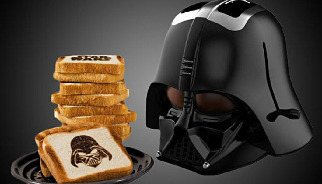 Rosta Star Wars-mackor till frukost
