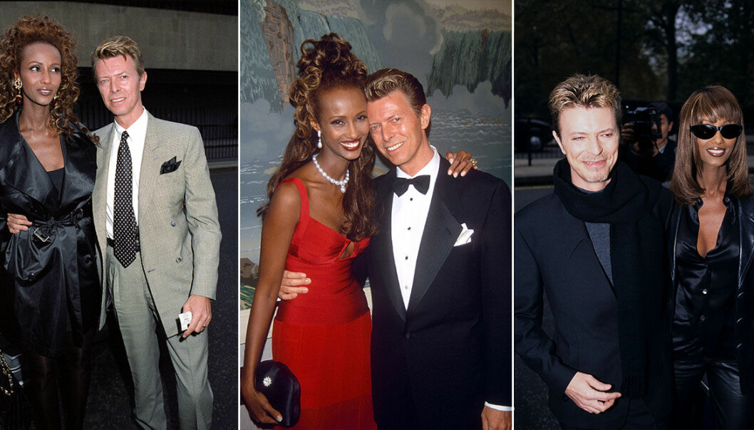 Paret David Bowie och Iman Abdulmajids oförglömliga 90-tals stil