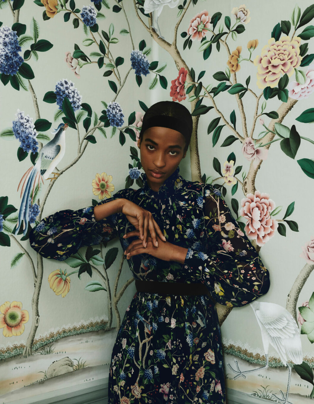 Nya tapeter samarbete Erdem De Gournay