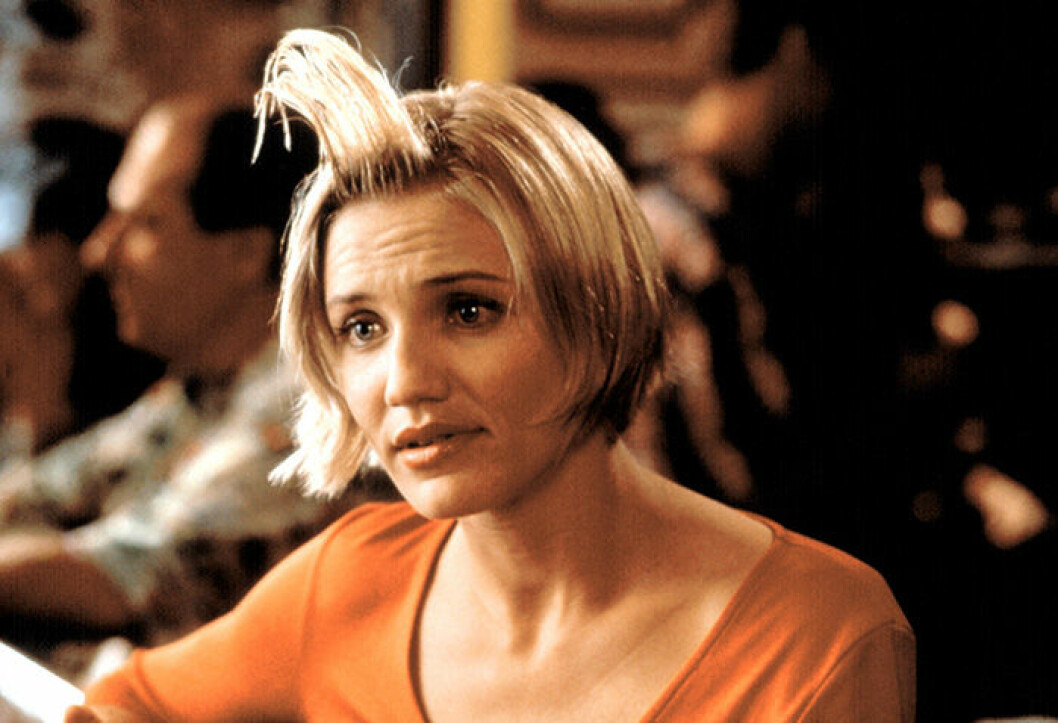 En bild från Den där Mary med Cameron Diaz och Ben Stiller. 