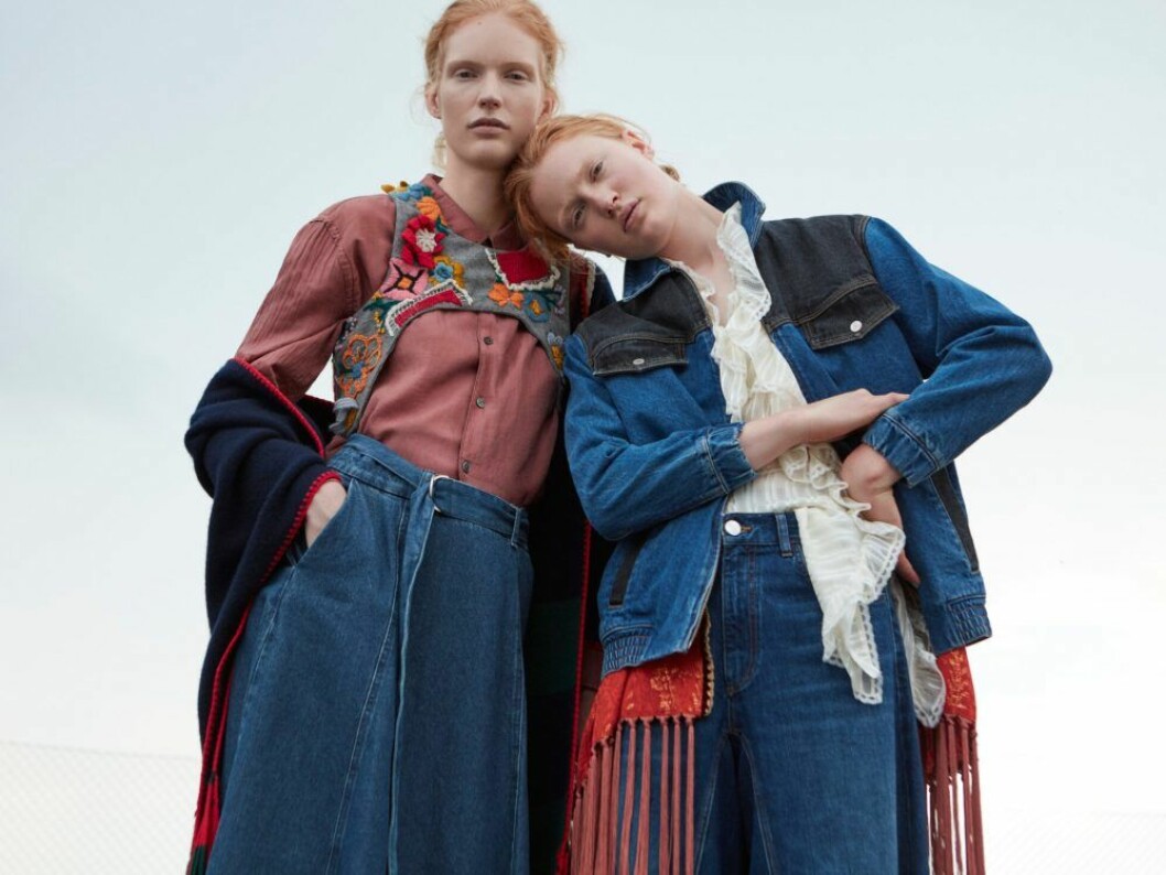 Jeansjacka och jeanskjol, hösttrend 2019 – denim