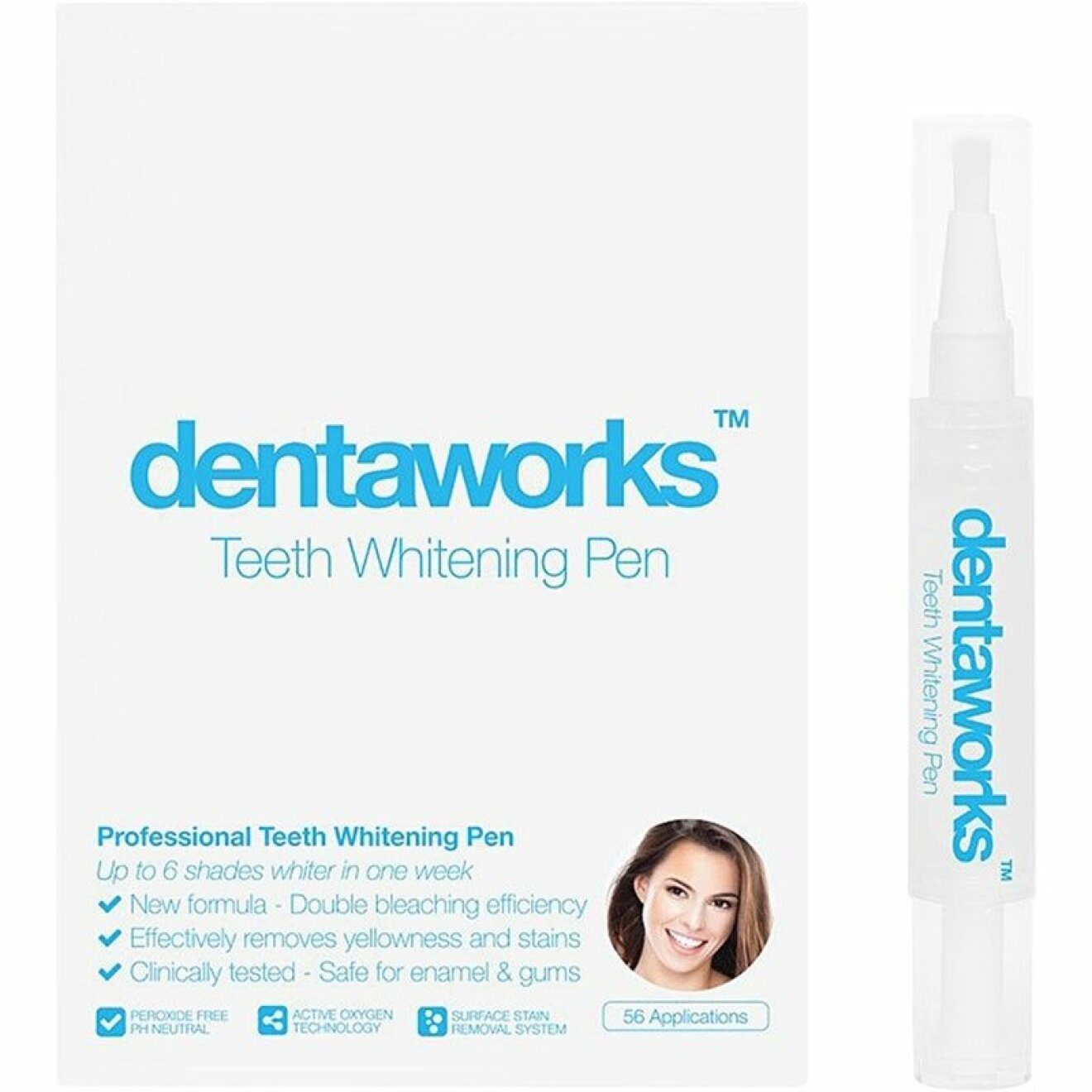 dentaworks teeth whitening pen tandblekningspenna bäst i test betyg omdöme