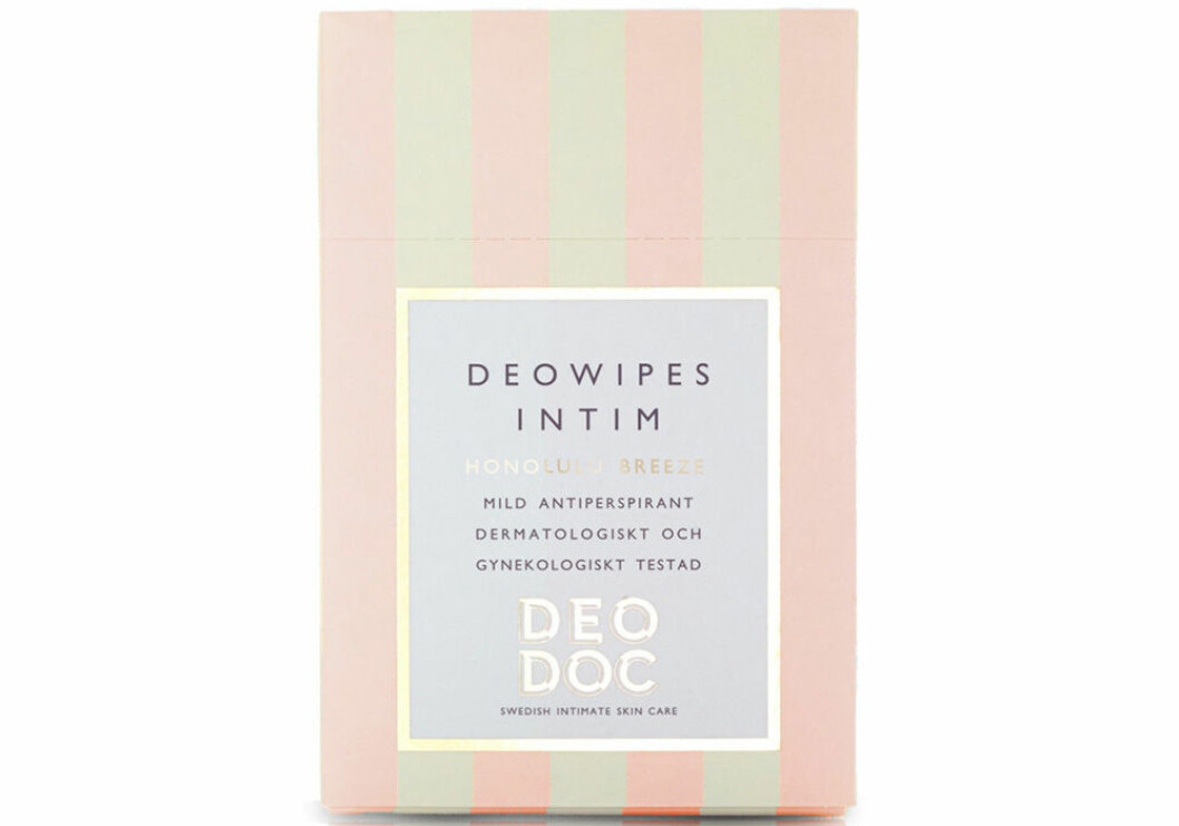 Deowipes för underlivet