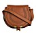 En vintage axelremsväska från Chloé i en vacker rostad nyans av brunt.