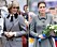 Kate Middleton och prinsessan Diana i grå blazer