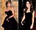 Kate Middleton och prinsessan Diana i svart axelbandslös klänning