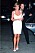 Diana i vit kort klänning 1995