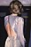 Diana i silverklänning med bar rygg 1985