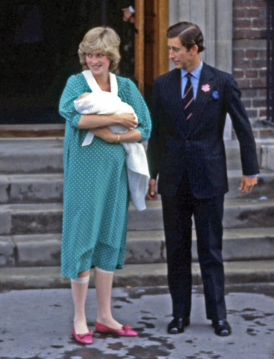 Diana i prickigt, juni 1982.