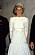 Diana i vit spetsklänning 1985