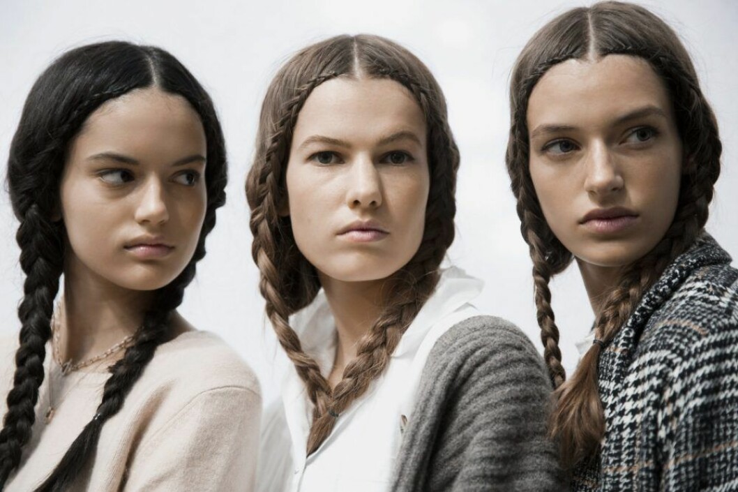 Backstage Dior. Backstage Dior, modeller.