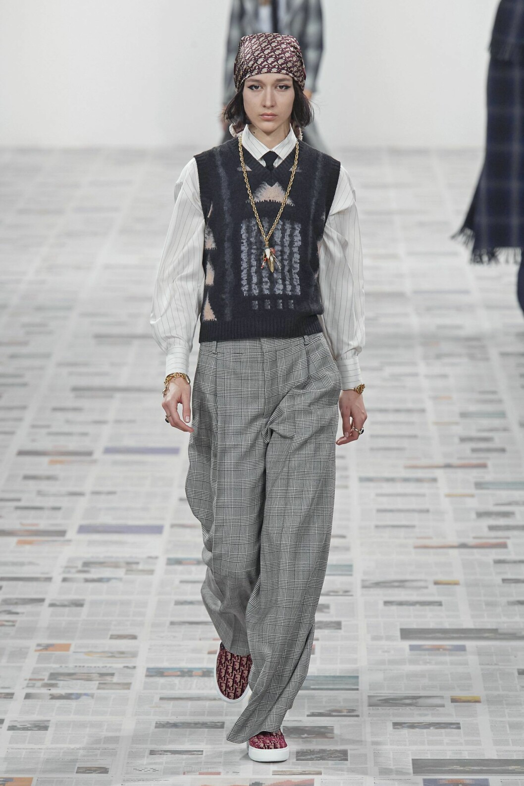 Dior AW20 Dior väst, Dior androgyn, höstmode 2020