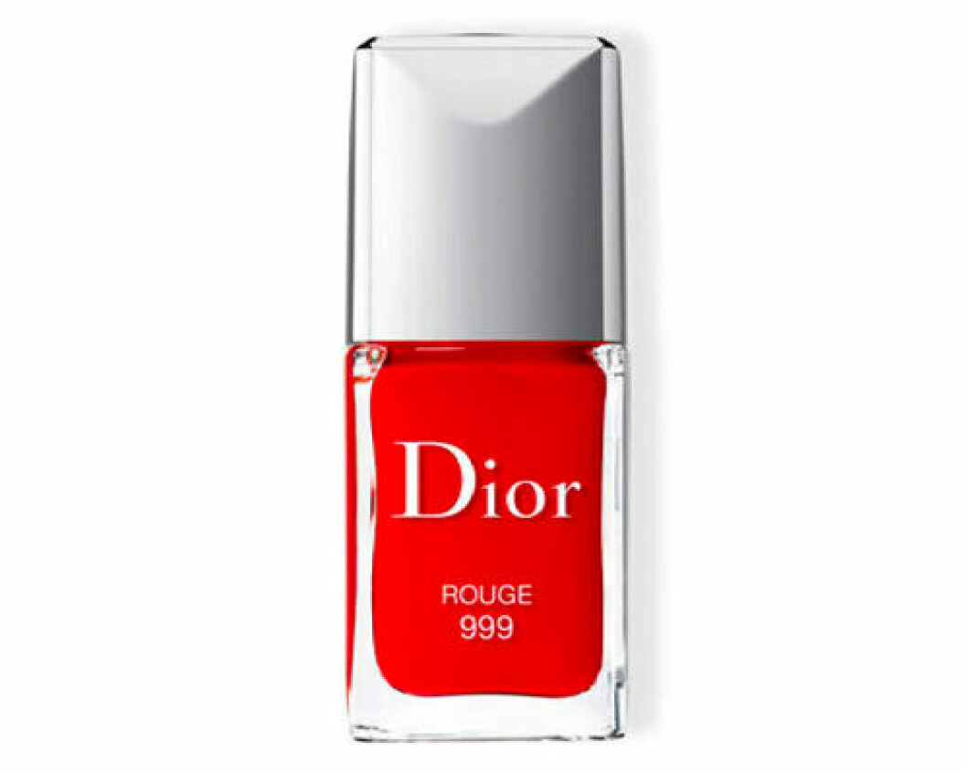 dior nagellack rött nagellack klasiskt