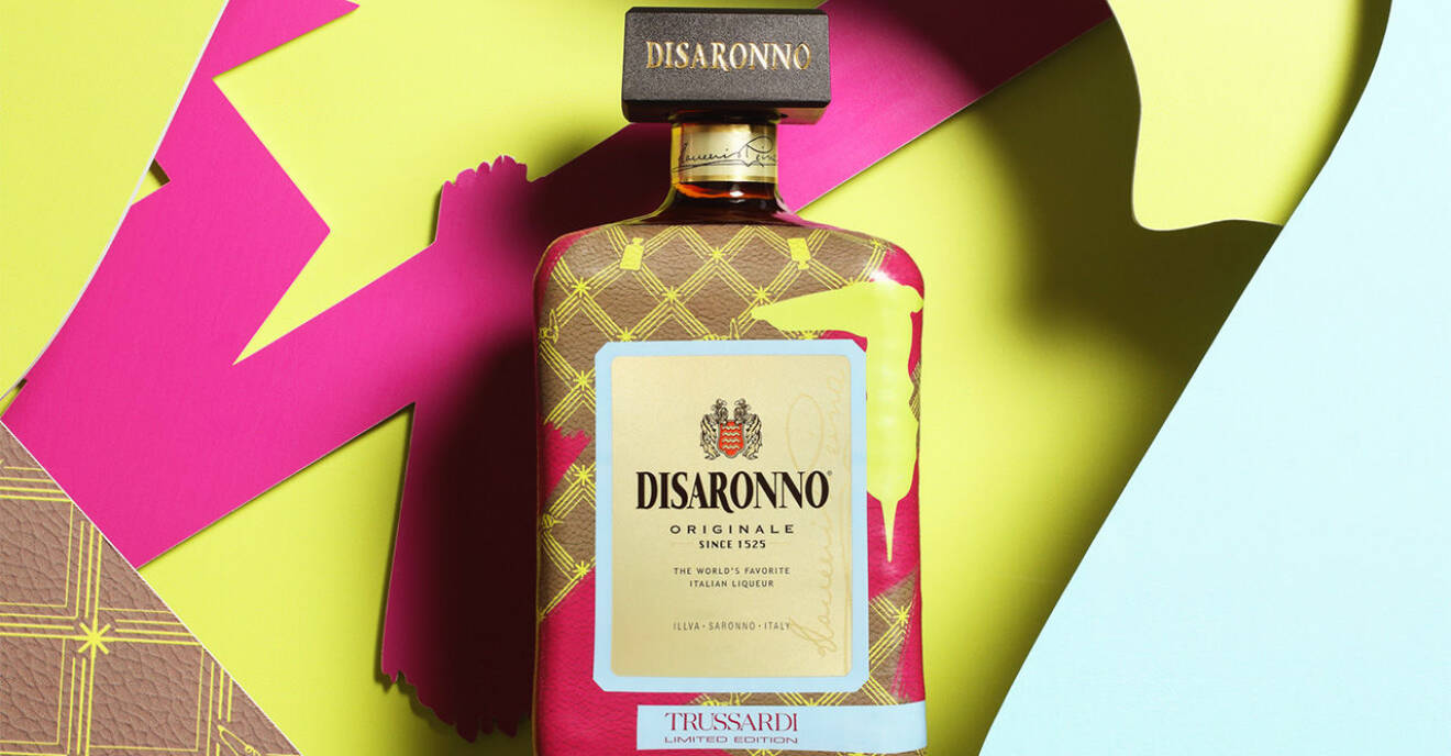 Disaronno lanserar designsamarbete med Trussardi.