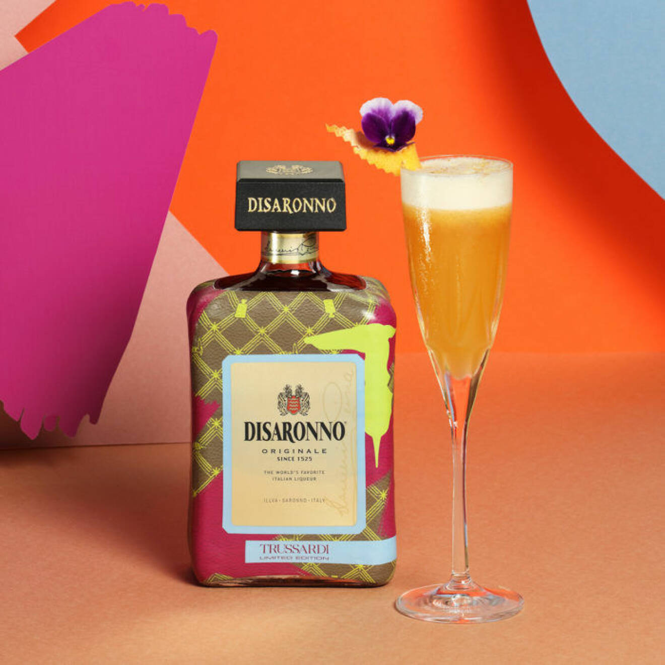 Disaronno wears Trussardi – the cocktail.