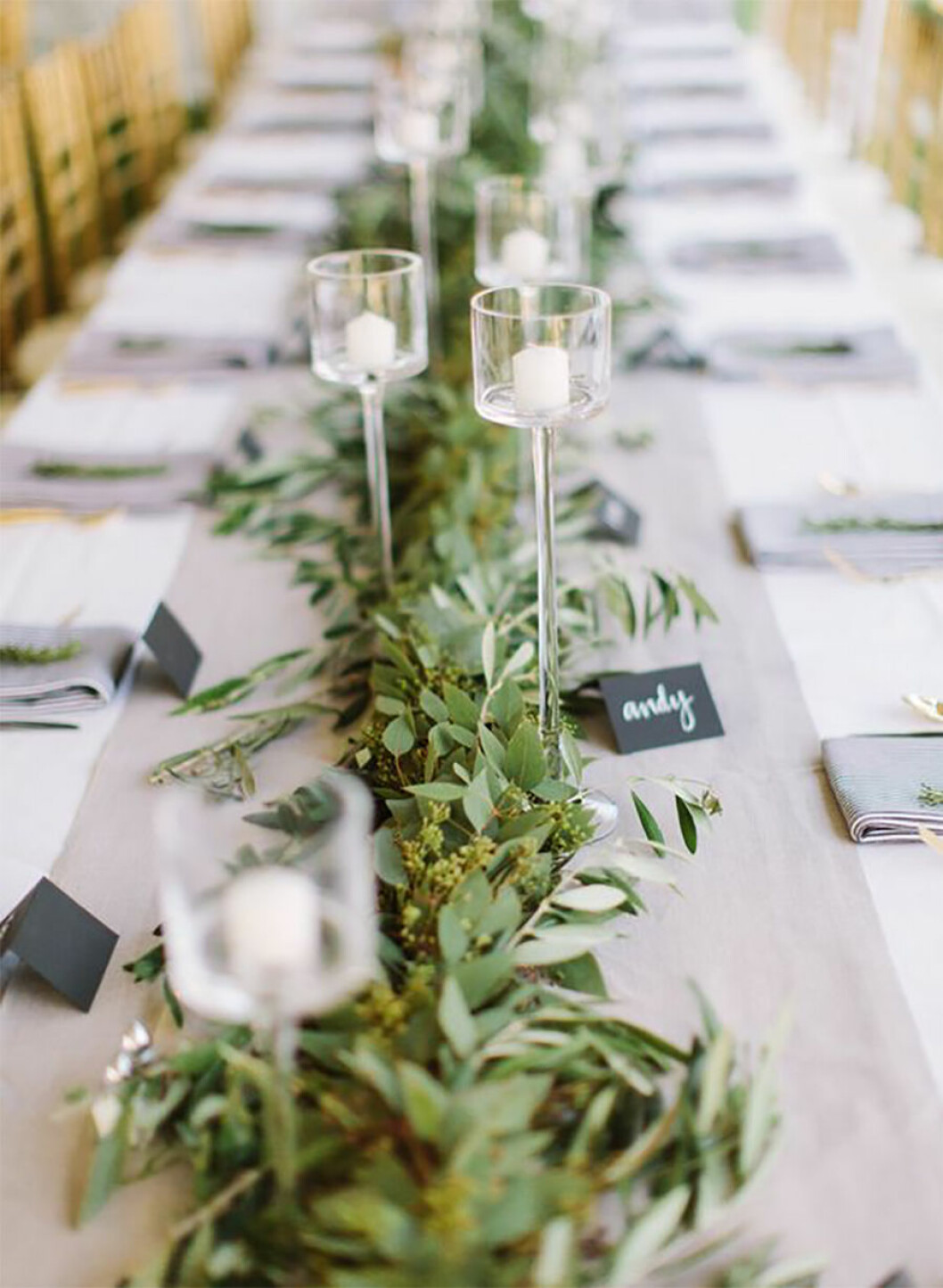 Via: <a href="http://www.stylemepretty.com/vault/image/1455904" target="_blank" rel="noopener">Stylemepretty</a> Dukning till bröllop, bordsplaceringslappar