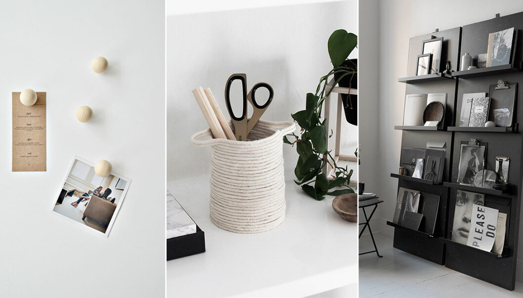 DIY projekt för hemmakontoret och skrivbordet