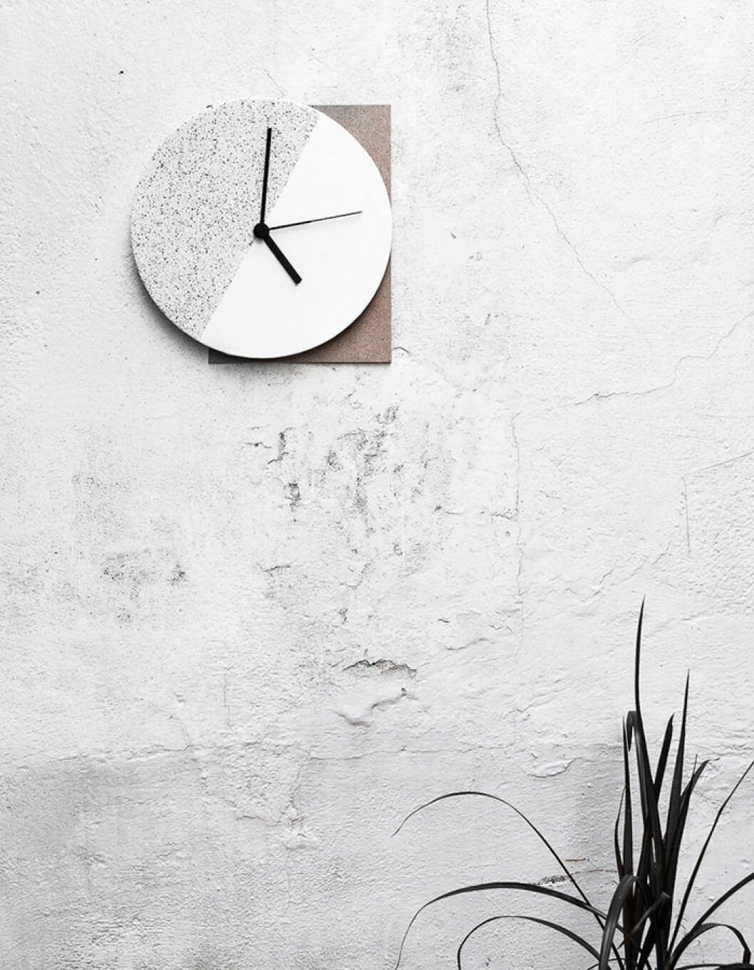 Foto: <a href="http://passionshake.com/diy-design-component-clock/" target="_blank" rel="noopener">Passionshake</a> DIY-väggklocka.