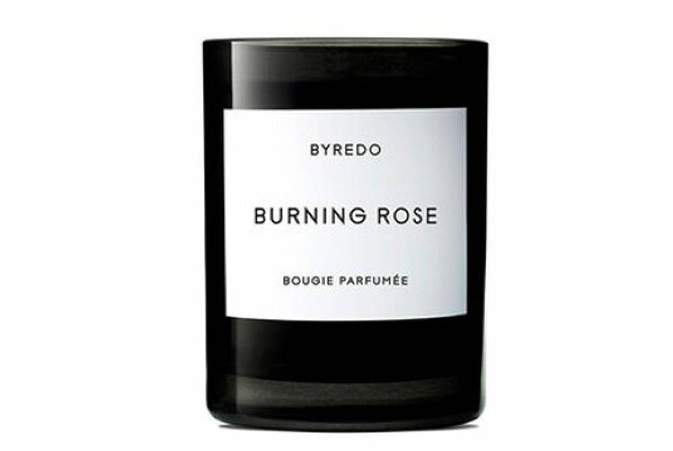 doftljus byredo burning rose