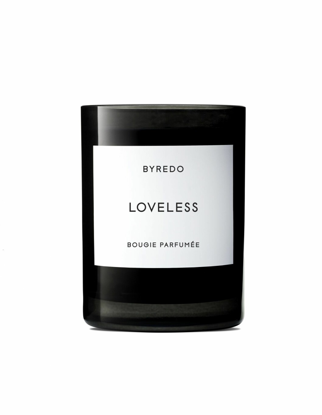 doftljus loveless från byredo.